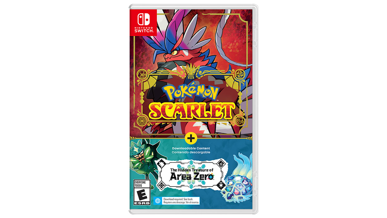 Pok mon Scarlet The Hidden Treasure of Area Zero Bundle Game DLC